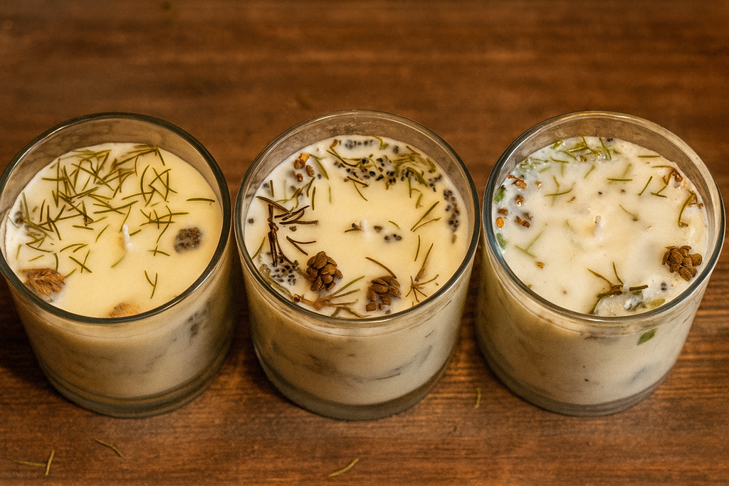 North Pine Wilderness 14.5 oz Soy Candle w/Bamboo Lid