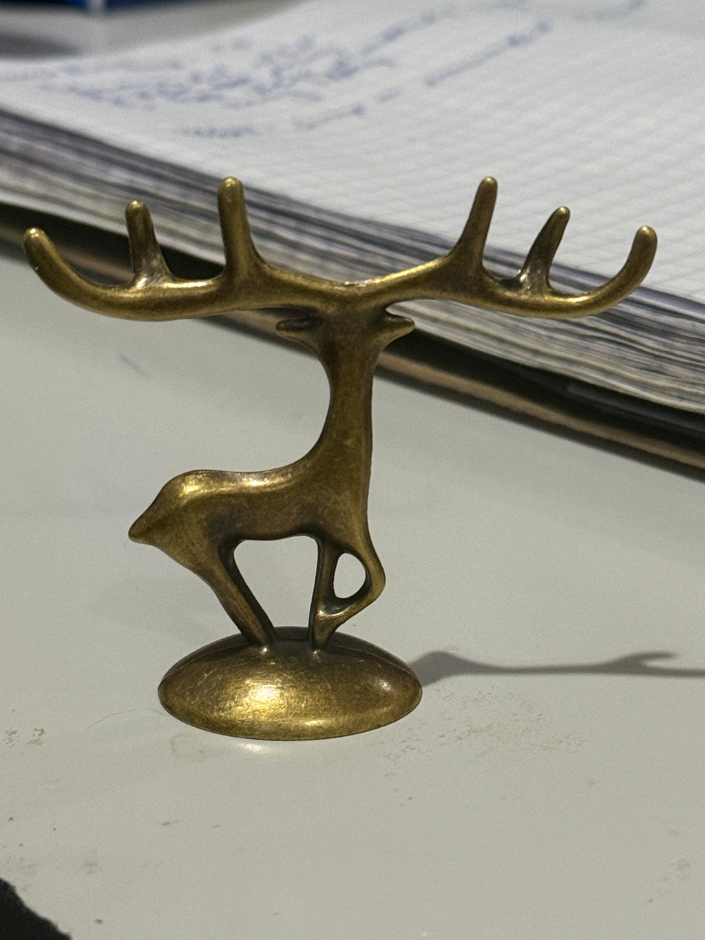 Elegant Resin Modern Reindeer