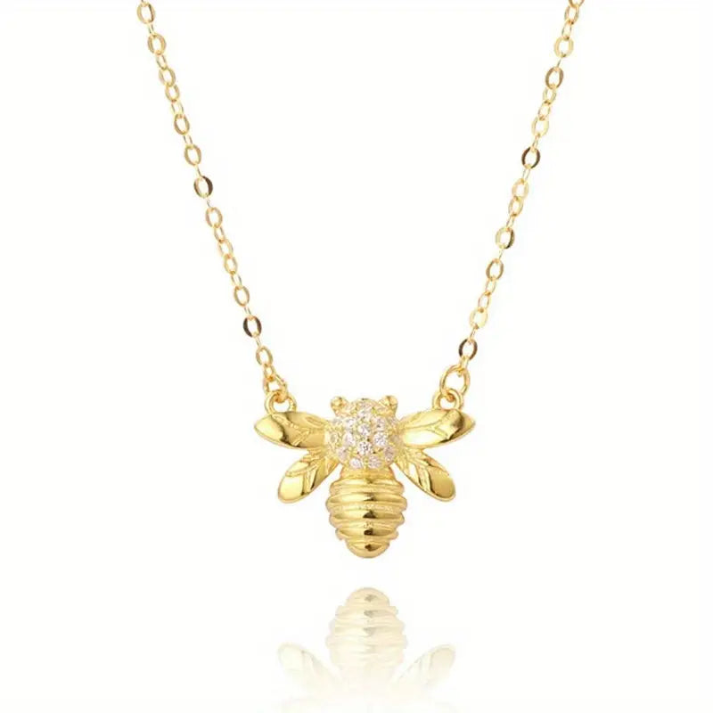 Bee Pendant with 20 inch necklace