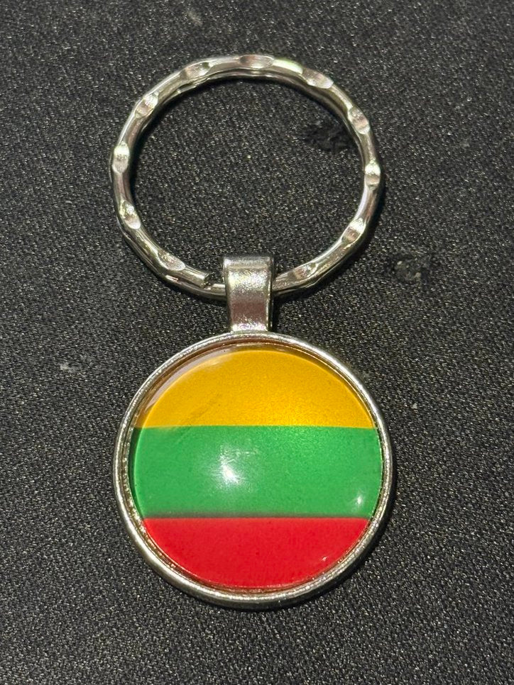 Lithuanian Flag Keychain