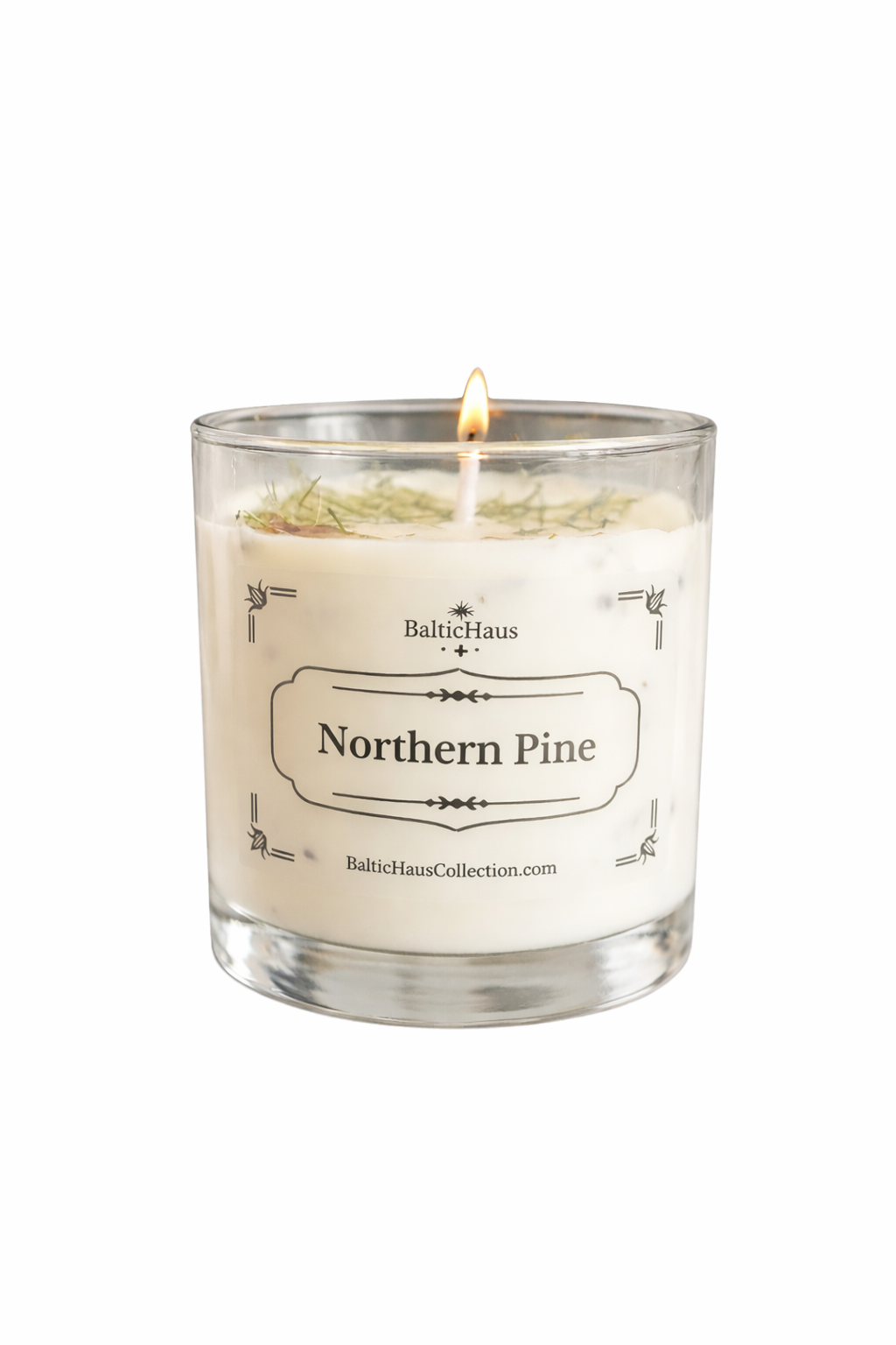 North Pine Wilderness 14.5 oz Soy Candle w/Bamboo Lid