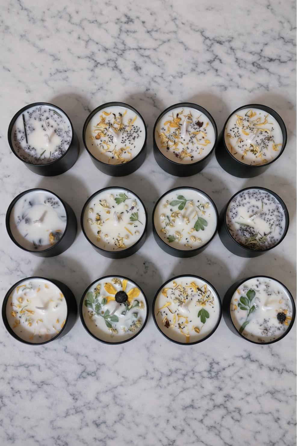 Hand Poured Wildflower Soy Candle Tins