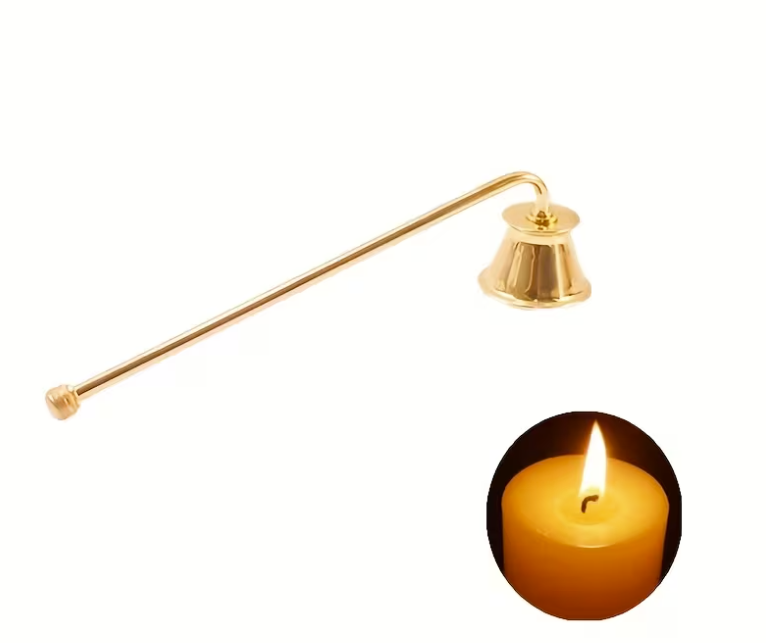 Gold Candle Snuffer