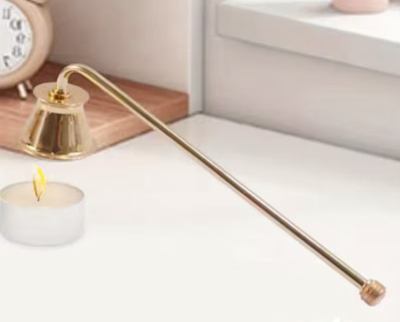 Gold Candle Snuffer