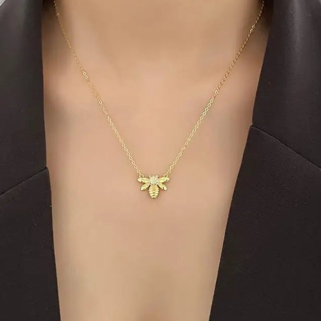 Bee Pendant with 20 inch necklace