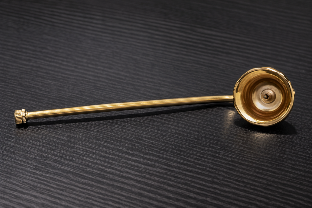 Gold Candle Snuffer